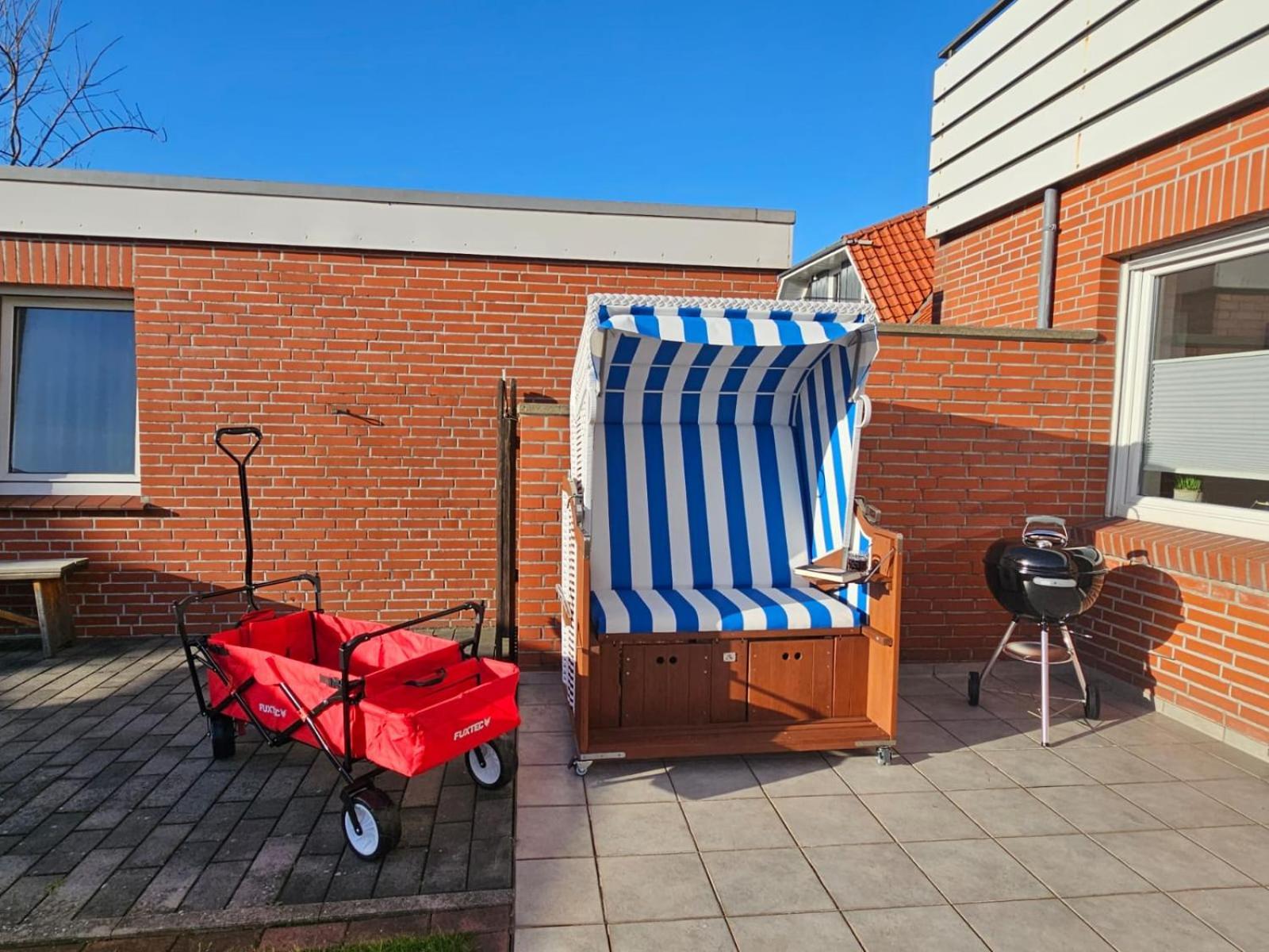 Ferienwohnung De Klipp Norddeich エクステリア 写真