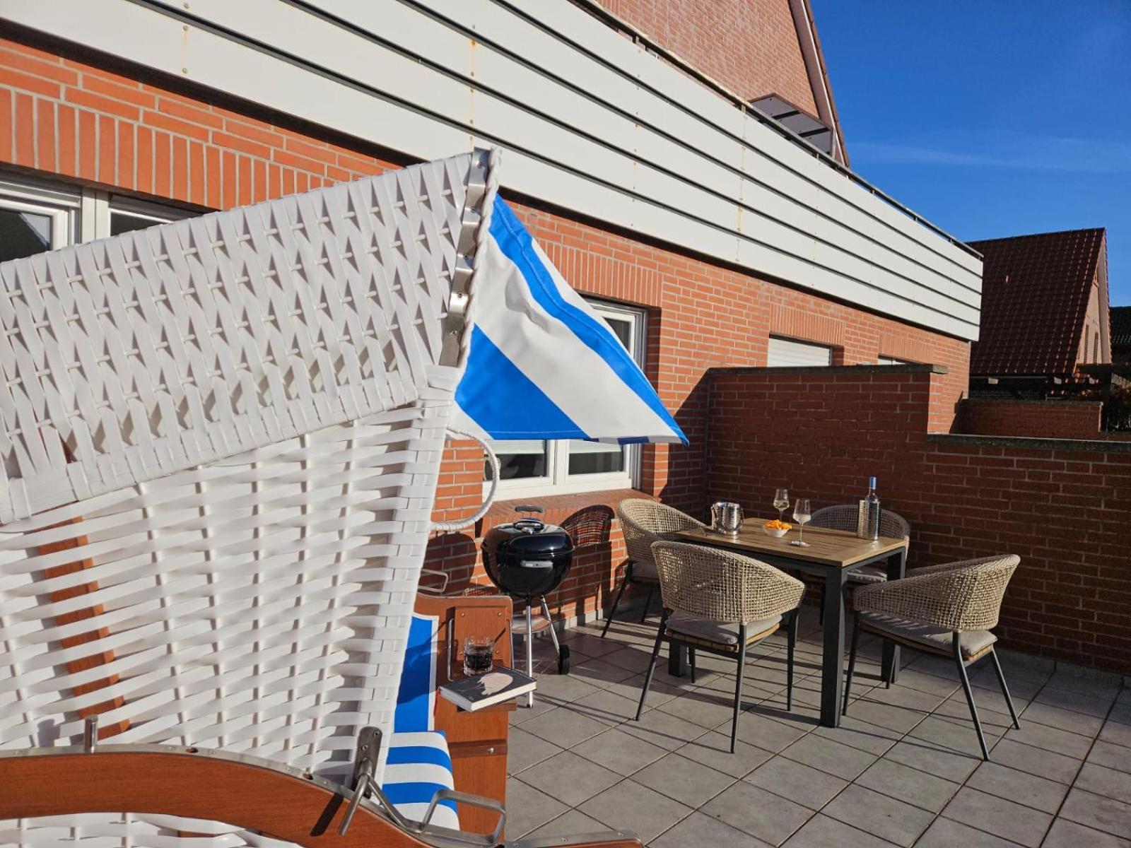 Ferienwohnung De Klipp Norddeich エクステリア 写真